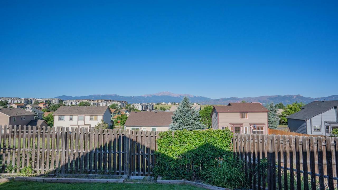 Cozy 4Br House With Peak Views In Colorado Springs Villa Exterior foto