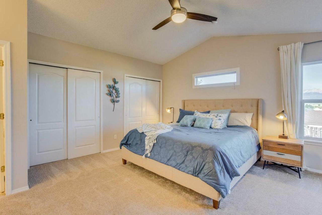 Cozy 4Br House With Peak Views In Colorado Springs Villa Exterior foto