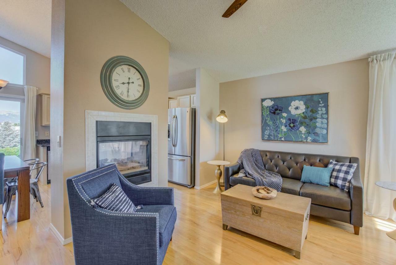 Cozy 4Br House With Peak Views In Colorado Springs Villa Exterior foto